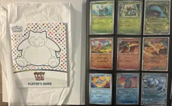 Pokemon Scarlet Violet 151 Partial Set with Binder and Poster Included - Image 1