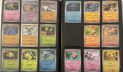 Pokemon Scarlet Violet 151 Partial Set with Binder and Poster Included - Image 5