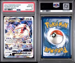 Pokemon Deoxys VSTAR Crown Zenith Galarian Gallery Full Art #GG46 PSA 10 - Image 4