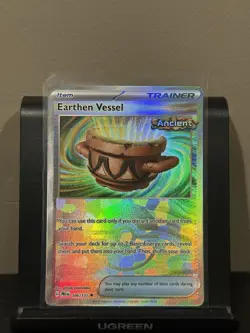 Pokemon Prismatic Evolutions Earthen Vessel 106/131 (Pokeball Pattern) Holo NM - Image 1
