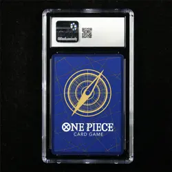 CGC 10 GEM MINT 2024 One Piece JPN Donquixote Doflamingo OP01-073 Rare (SP) - Image 3