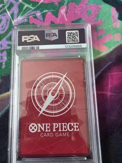 2025 ONE PIECE PROMOS DODGERS X ONE PIECE NIGHT #010 MONKEY D. LUFFY PSA 10 - Image 2