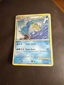 Gyarados HeartGold & SoulSilver 4/123 - 2010 Nintendo - Pokemon Card - NM - Image 1