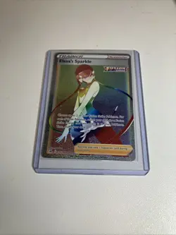Elesa's Sparkle 275/264 SWSH Fusion Strike Rainbow Secret Rare Card - Image 1
