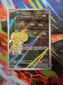 Pokemon TCG Fidough Illustration Rare Scarlet & Violet Base, Card 213/198 - Image 1