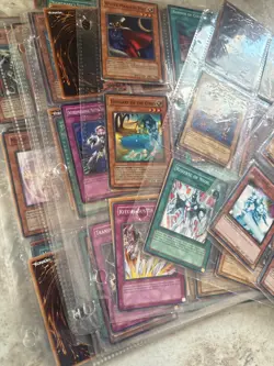 Lot of 125+ Yu-Gi-Oh Cards w/ Card Pages (lightly played) - Image 3