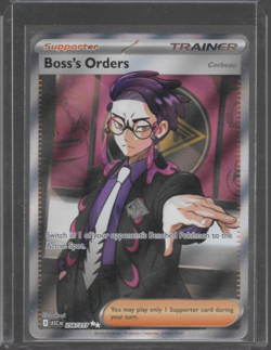 Boss's Orders Corbeau Ascended Heros 256/217 Full Art Trainer Pokemon Card RAB18 - Image 1
