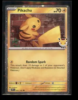 Miscellaneous Cards & Products #051/162 Pikachu (Pokemon Day 2026) - Image 1