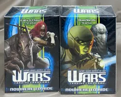 Wars Trading Card Game NOWHERE TO HIDE 2 Starter Decks Cats & Claws, & Overlords - Image 1