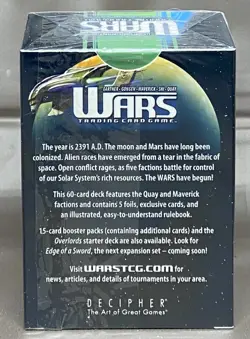 Wars Trading Card Game NOWHERE TO HIDE 2 Starter Decks Cats & Claws, & Overlords - Image 3