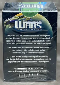 Wars Trading Card Game NOWHERE TO HIDE 2 Starter Decks Cats & Claws, & Overlords - Image 5