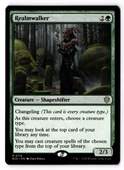 Realmwalker 114 Commander: Lorwyn Eclipsed Normal NM - Image 1