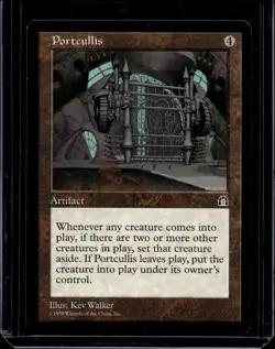 Portcullis - Stronghold - Light Play LP - English - Magic MTG - Image 1