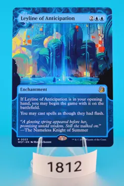 MTG Leyline of Anticipation Wilds of Eldraine: Enchanting Tales Regular #23 - Image 1