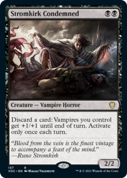 Stromkirk Condemned - Commander: Innistrad: Crimson Vow #137 MTG Magic The Gathe - Image 1
