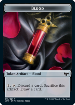 Blood Token - Innistrad: Crimson Vow #017/021 MTG Magic The Gathering - Image 1