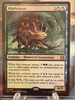 Wistfulness - Magic The Gathering TCG: Lorwyn Eclipsed - 0252 - NM Mythic - Image 1
