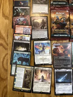21 MTG LOTR Tales of Middle-earth Draft Booster Pack Sealed + Extra Singles - Image 4