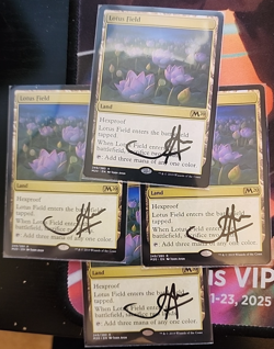 MTG Magic 1 x Lotus Field #249 x 1 - M20 - Artist Signed - [1/4] - Image 1