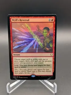 Wyll's Reversal Commander Legends: Battle for Baldur's Gate Foil - Image 1