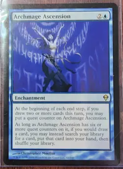 MtG Archmage Ascension Zendikar Regular - Image 1