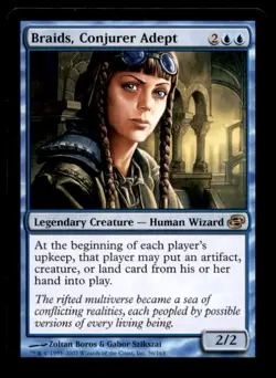 MTG Braids, Conjurer Adept LP Light Play Planar Chaos [4779] - Image 1