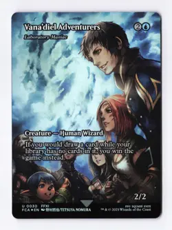 Vana'diel Adventurers (Showcase Foil) MTG FINAL FANTASY: Through the Ages (FCA) - Image 1