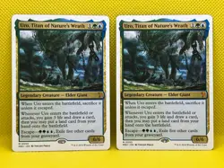 MTG Uro, Titan of Nature's Wrath(White Border) Mystery Booster 2 Regular x2 - Image 1