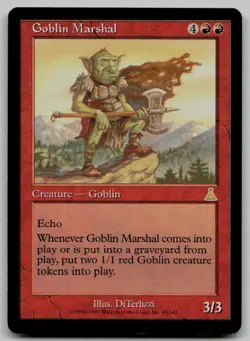 Goblin Marshal R Urza's Destiny 85 LP - Image 1