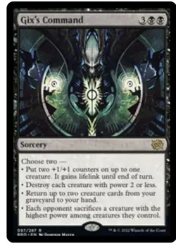 GIXS COMMAND +10 Random Rares MTG Magic the Gathering gift set lot - Image 1