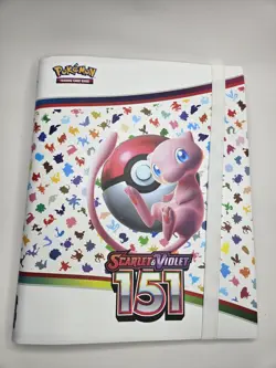 Pokemon TCG Scarlet & Violet 151 Binder W/ Partial Set 100+ Cards - Image 1