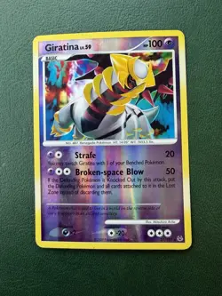 Pokemon Giratina Platinum 27/127 Reverse Holo Rare Basic Dragon 100HP TCG Card - Image 1