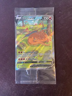 Pokemon Sealed Charizard V VMAX SWSH260 SWSH261 SWSH262 UPC Black Star Promo - Image 1