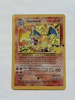 CHARIZARD 2021 POKEMON CELEBRATIONS CLASSIC COLLECTION RARE 4/102 Q4339 - Image 1