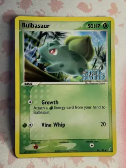 Pokemon Bulbasaur 46/100 STAMPED Reverse Holo EX Crystal Guardians - Image 1