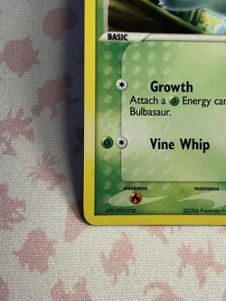 Pokemon Bulbasaur 46/100 STAMPED Reverse Holo EX Crystal Guardians - Image 4