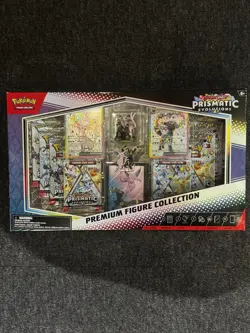 Pokemon Prismatic Evolutions Premium Figure Collection - Brand New Sealed - Image 1