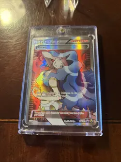 Pokemon TCG Karen XY177a XY Supporter alternate Full Art Holo Promo - Lp - Image 3