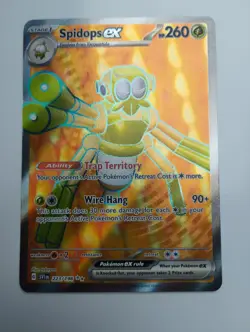 Pokemon TCG - Spidops ex 223/198 (Full Art) Scarlet&Violet Base Set - Pack Fresh - Image 1