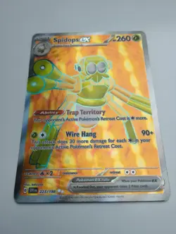 Pokemon TCG - Spidops ex 223/198 (Full Art) Scarlet&Violet Base Set - Pack Fresh - Image 2
