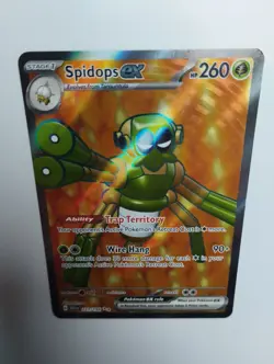 Pokemon TCG - Spidops ex 223/198 (Full Art) Scarlet&Violet Base Set - Pack Fresh - Image 3
