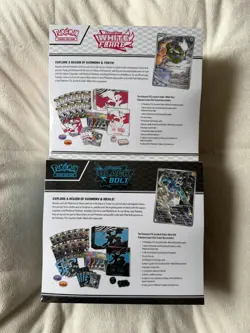 Pokemon TCG Black Bolt & White Flare Pokemon Center Elite Trainer Box ETB - Image 2