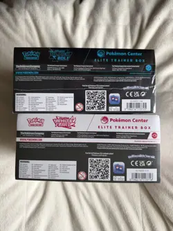 Pokemon TCG Black Bolt & White Flare Pokemon Center Elite Trainer Box ETB - Image 4