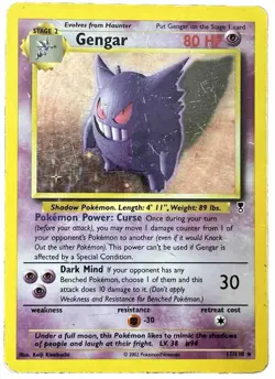 Pokemon TCG Gengar Legendary Collection 11/110 Holo Holo Rare - Image 1
