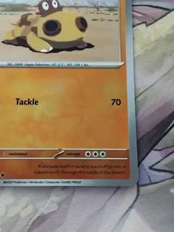 Pokemon TCG - Hippopotas 052/131 Masterball - Prismatic Evolutions - - Image 5