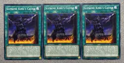 Supreme King's Castle LDS3-EN036 (x3) Common 1st Edition LP - Image 1