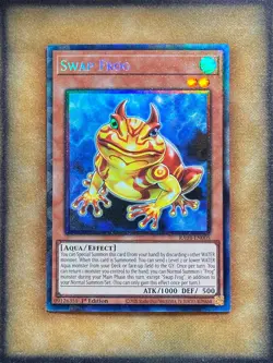Yugioh Swap Frog RA03-EN005 Prismatic Collector Rare 1st Ed NM - Image 1