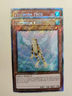 2x Yugioh! Treeborn Frog RA03-EN161 Platinum Secret Rare 1st Ed NM - Image 1