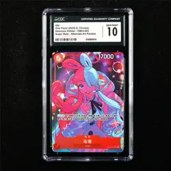 CGC 10 GEM MINT 2025 One Piece CHN Uta EB03-003 SR (Alt Art) - Image 1
