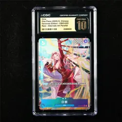 CGC 10 PRISTINE 2025 One Piece CHN Hina EB03-025 R (Alt Art) - Image 1